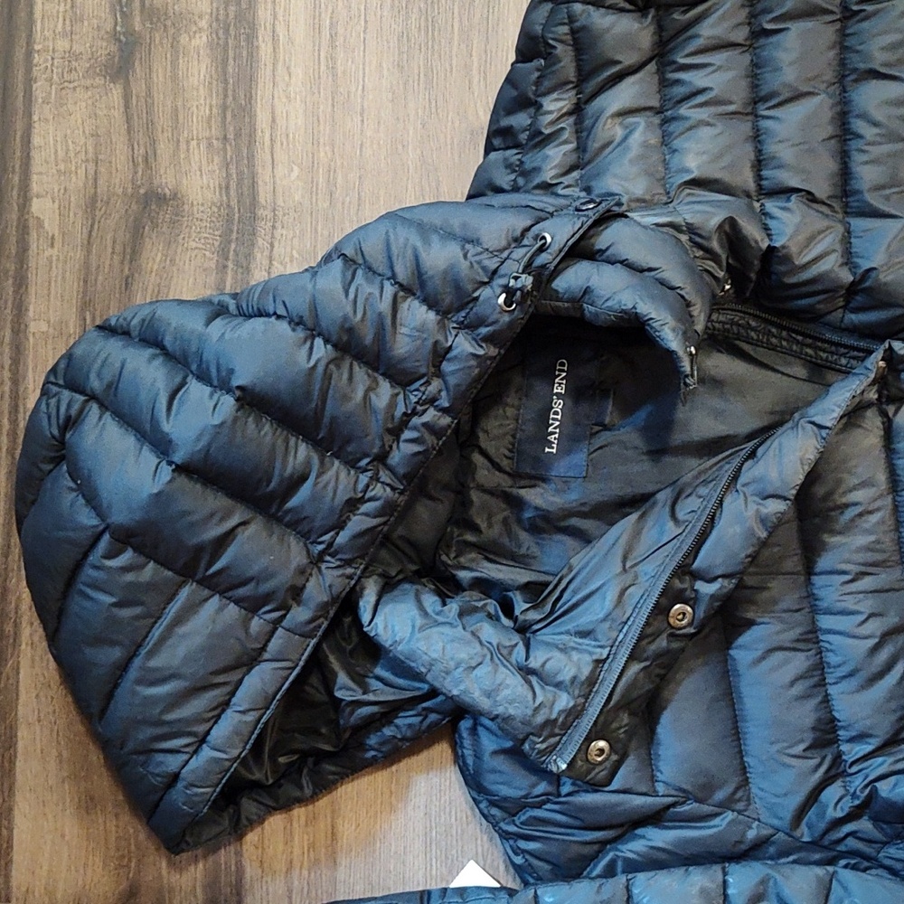 Lands End Down Winter Coat - Picture 3 of 5